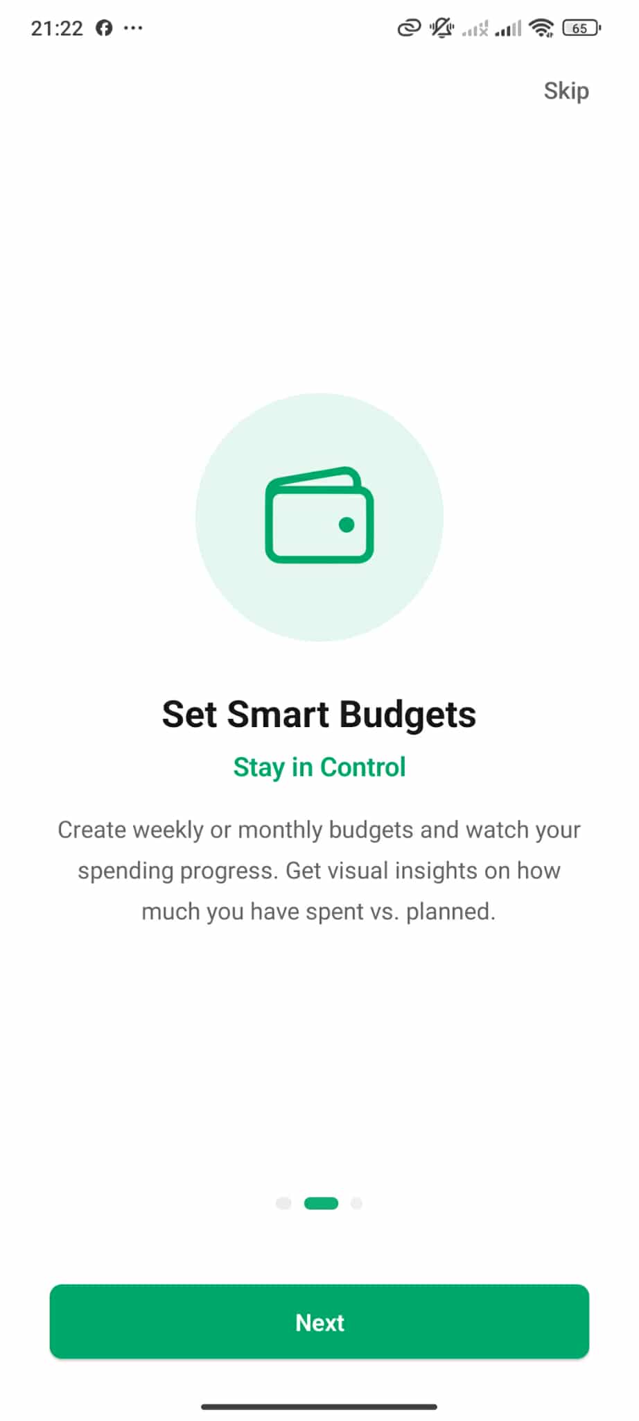Dashboard – Tổng quan chi tiêu